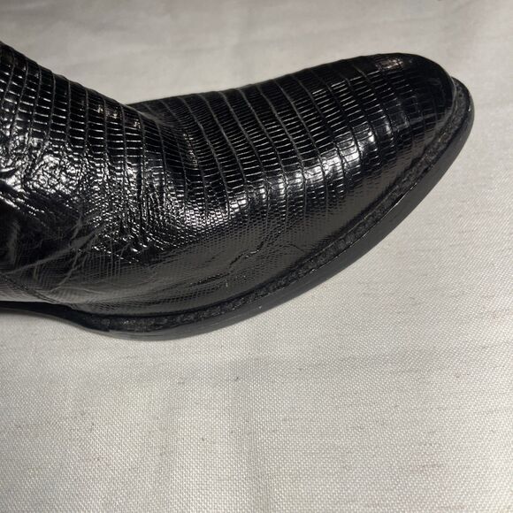 J.B. Dillon Lizard Leather Cowboy Boots JBR1006 EE - Mens Size 13EE main image 8